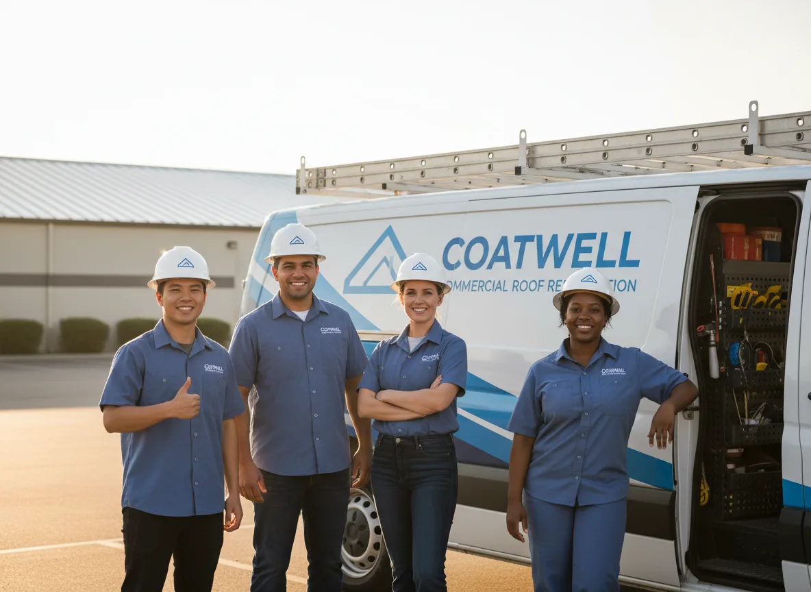 Commercial roof coating company in Kent, OH